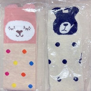 Below the knees socks animal